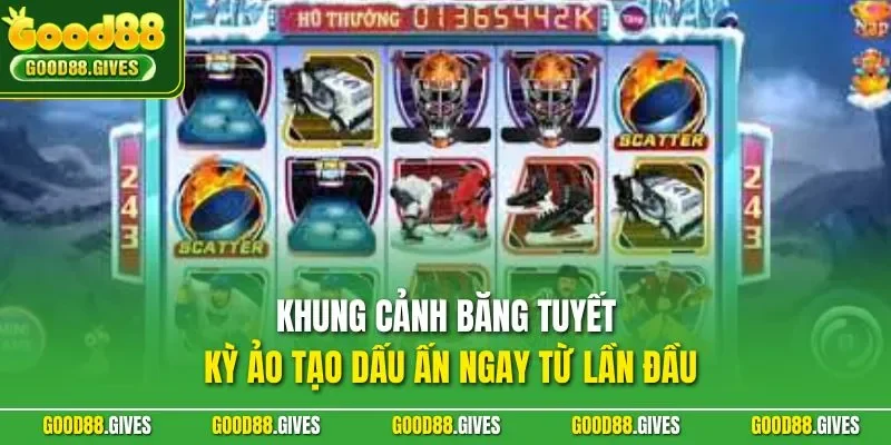 Khung cảnh băng tuyết kỳ ảo tạo dấu ấn ngay từ lần đầu